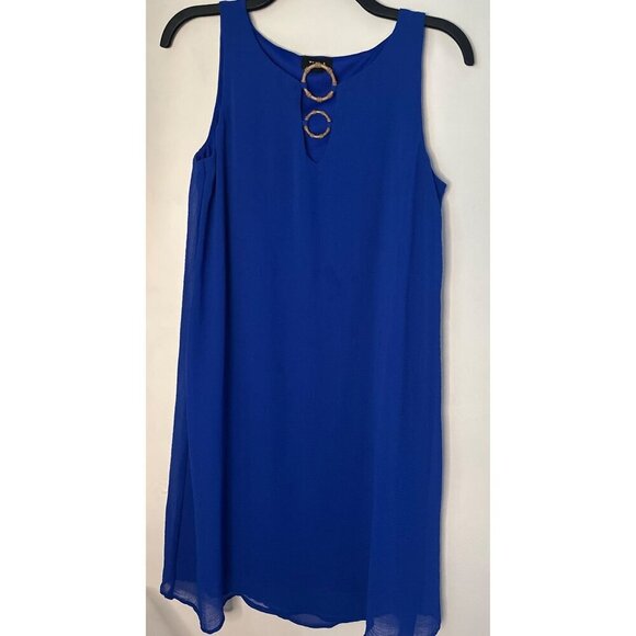 Tacera Dresses & Skirts - Tacera Women’s Dress Small Blue Flowy Beachy Lightweight Summer Casual Sundress